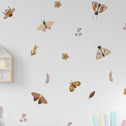 Boho Butterfly Wall Decals