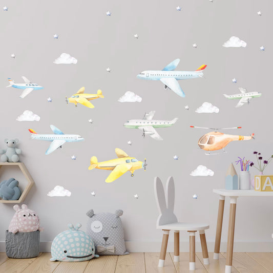 Airplane Wall Decals 1.26