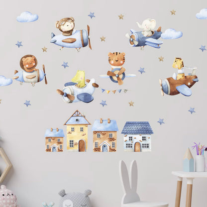 Airplane Wall Decals 7.18