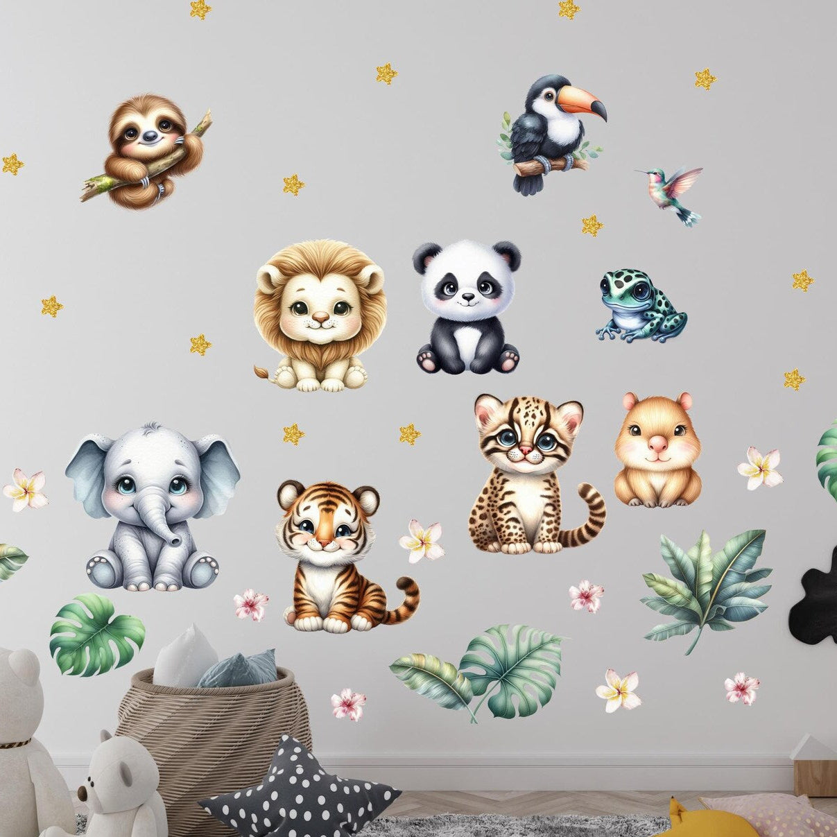 Africa Wall Decals 13.1