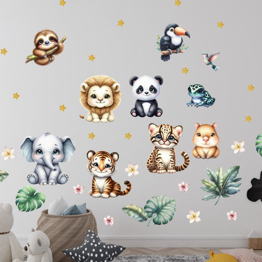 Africa Wall Decals 13.1