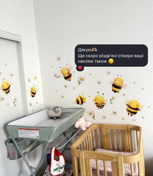 Bee Wall Decals