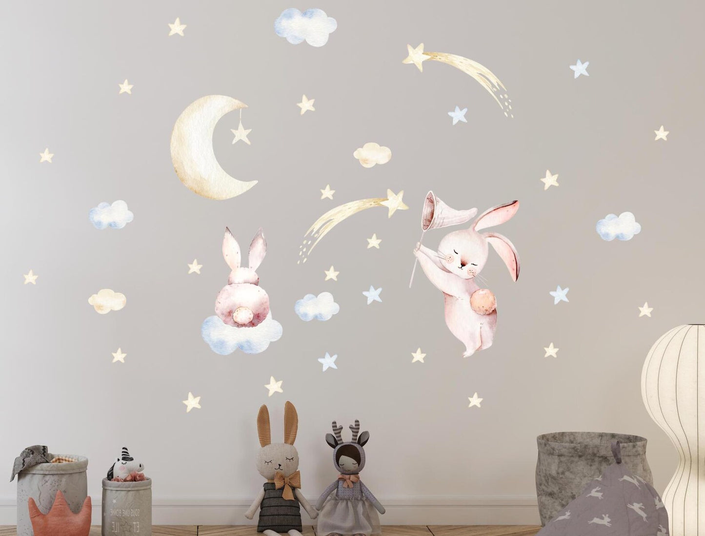 Bunnies Wall Decals 2.21