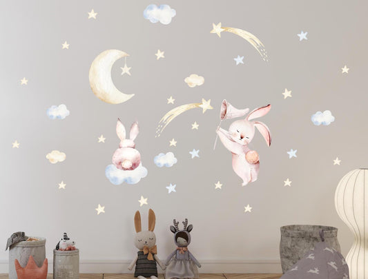 Bunnies Wall Decals 2.21