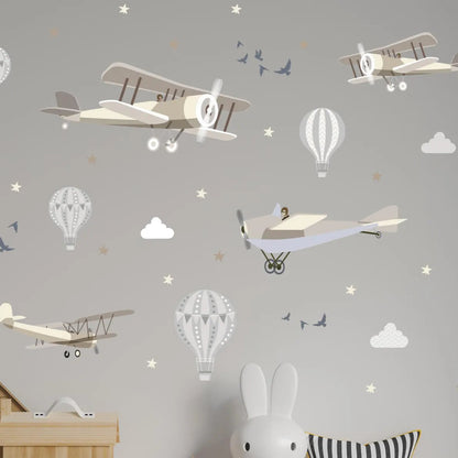 Airplane Wall Decals 14.14
