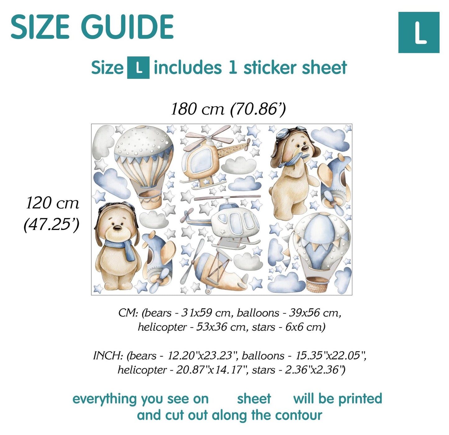 Aviation Wall Decals