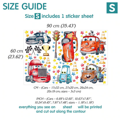 McQueen Cars Wall Decals