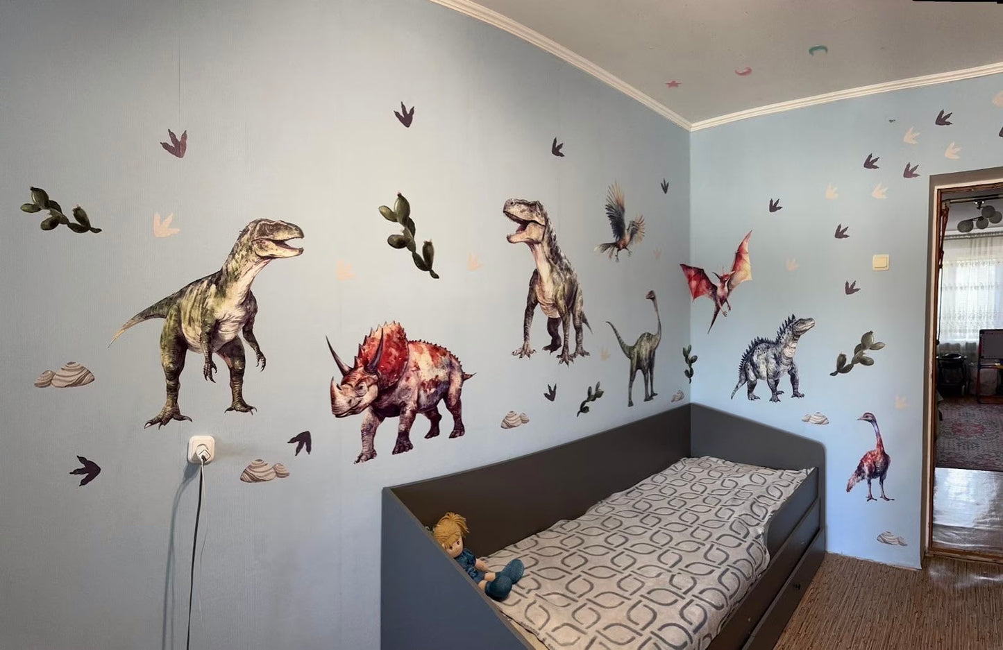 Dino Wall Decals 9.0