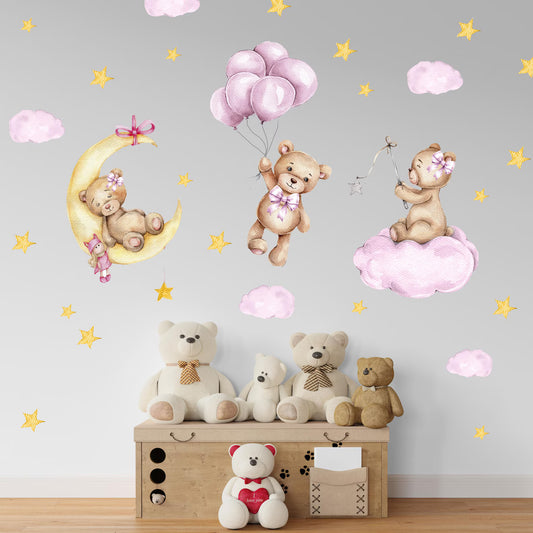 Bears Wall Decals 4.32