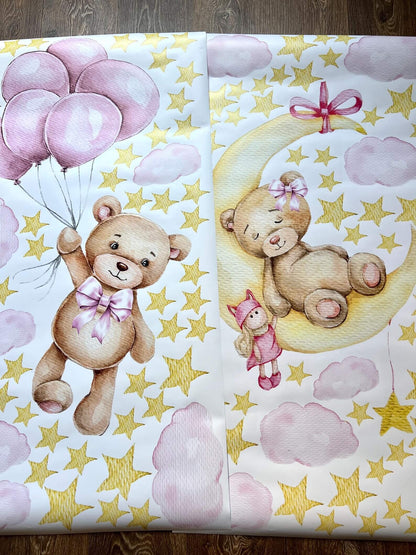 Bears Wall Decals 4.32