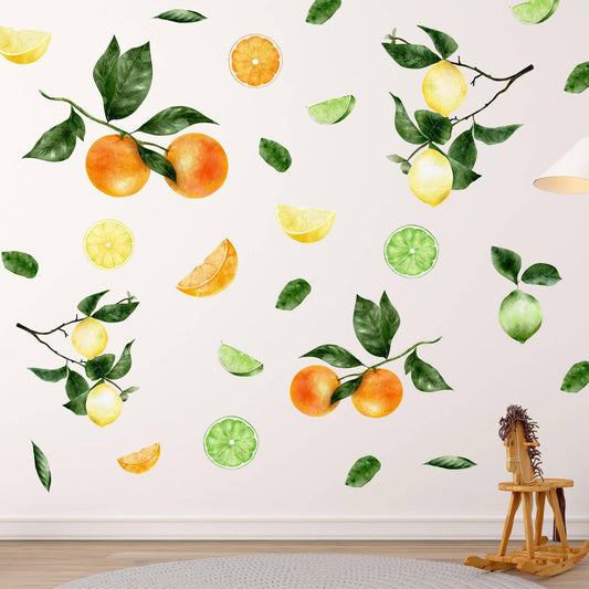 Citrus Fruit Wall Decals