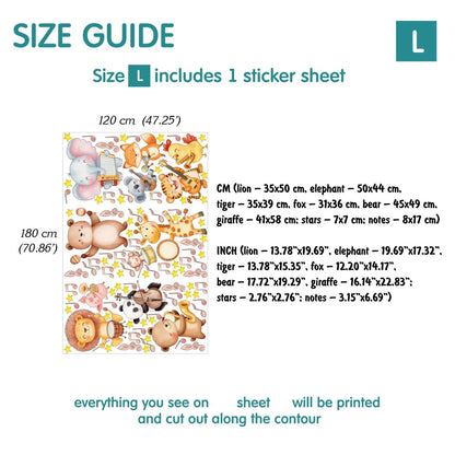 Animal Band Wall Decals