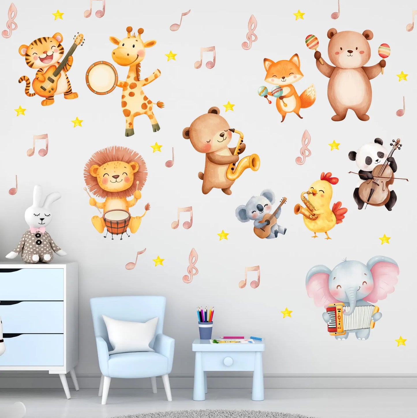 Animal Band Wall Decals