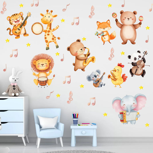 Animal Band Wall Decals
