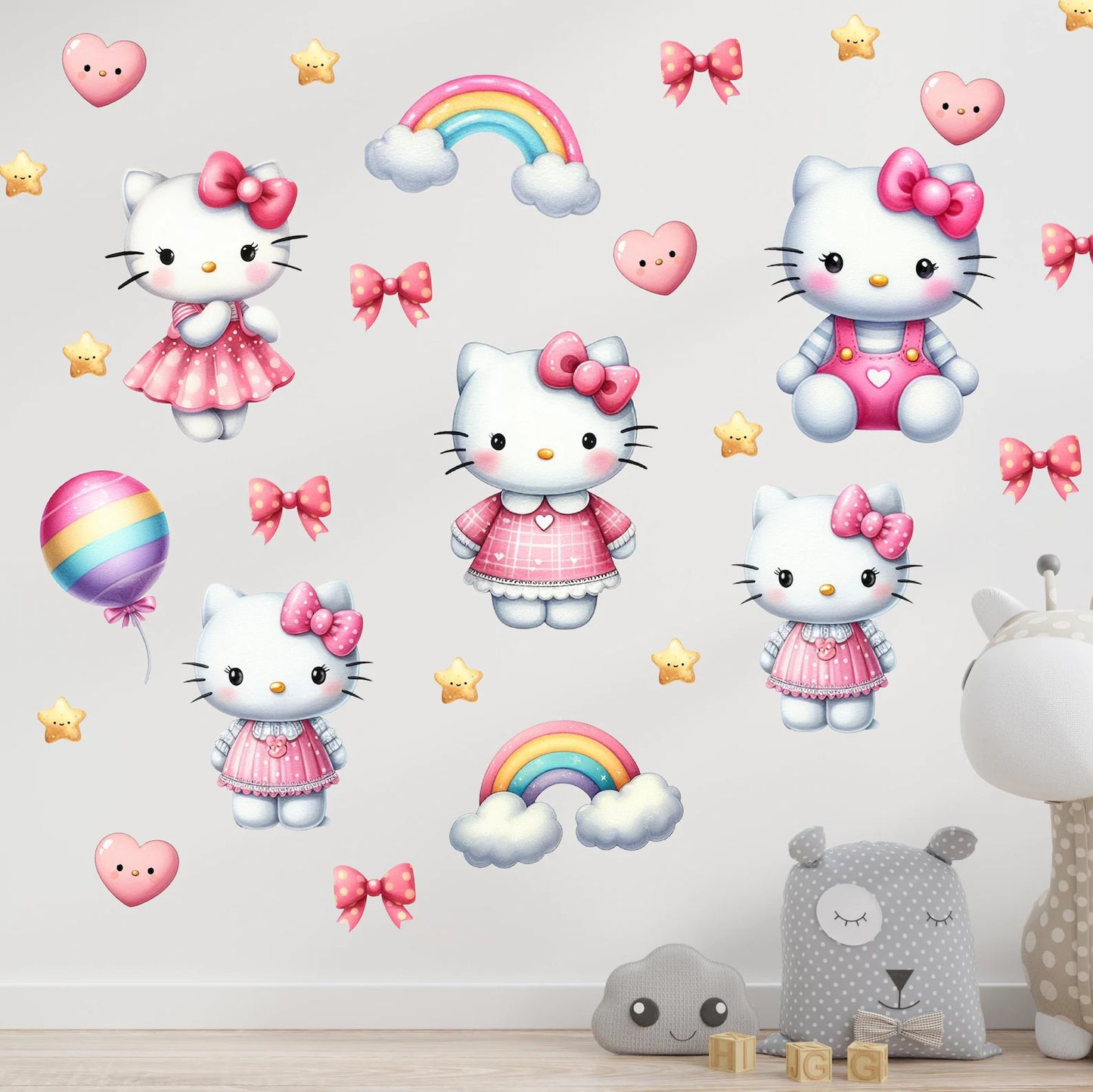 Cats Animal Wall Decals 54.69