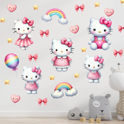 Cats Animal Wall Decals 54.69
