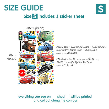 McQueen Cars Wall Decals (2.0)