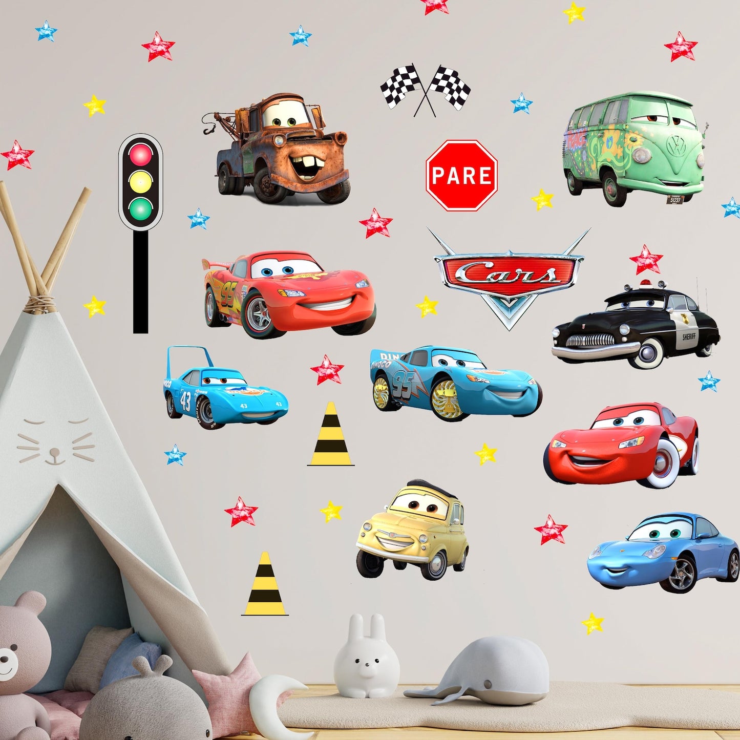 McQueen Cars Wall Decals (2.0)