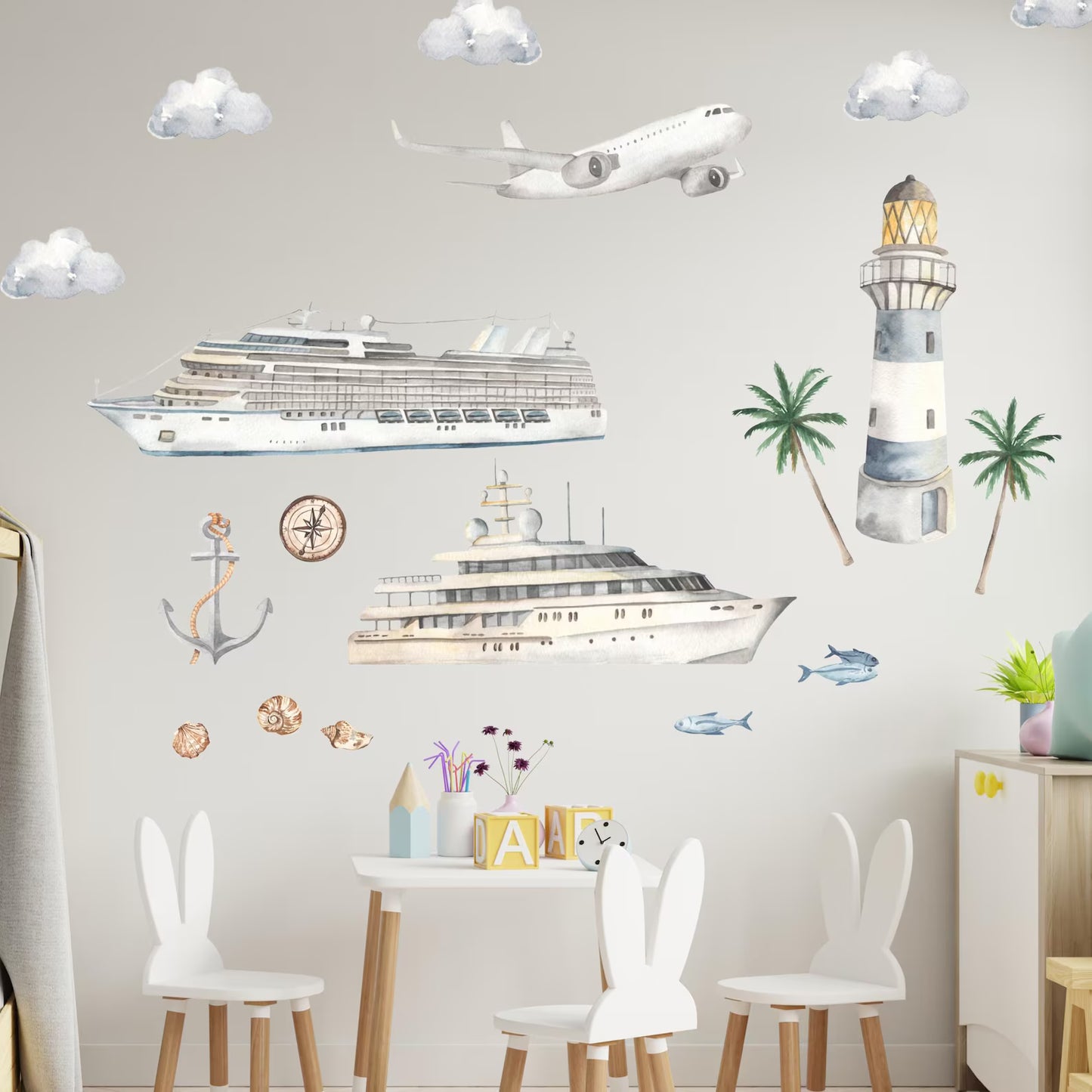 Nautical Wall Decals 14.0