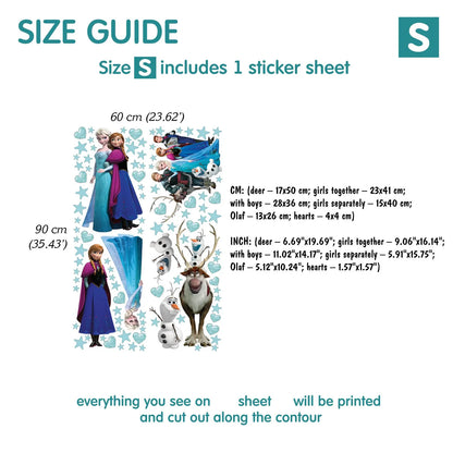 Frozen Wall Decal 1.2