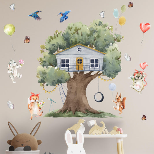 Tree House Wall Decal 1.2