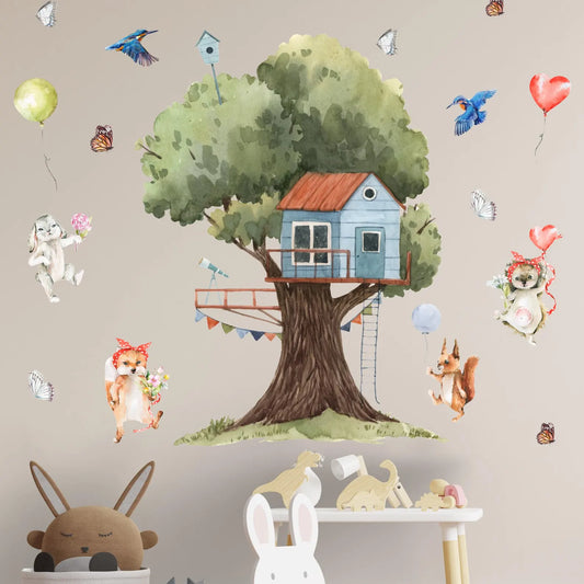 Tree House Wall Decal 1.4