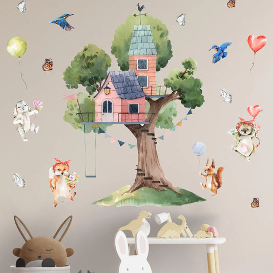 Tree House Wall Decal 1.1