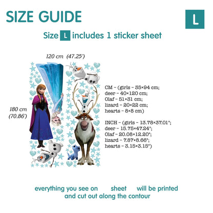 Frozen Wall Decal 1.4