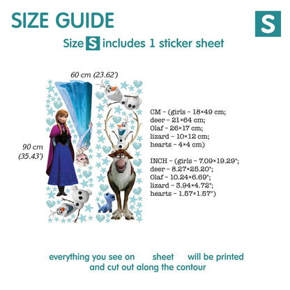 Frozen Wall Decal 1.4