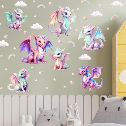 Dragons Wall Decals 2.20