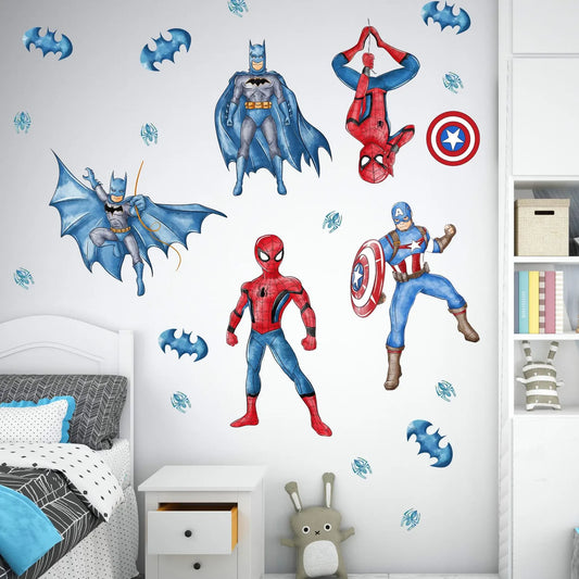Superhero Wall Decal 1.20
