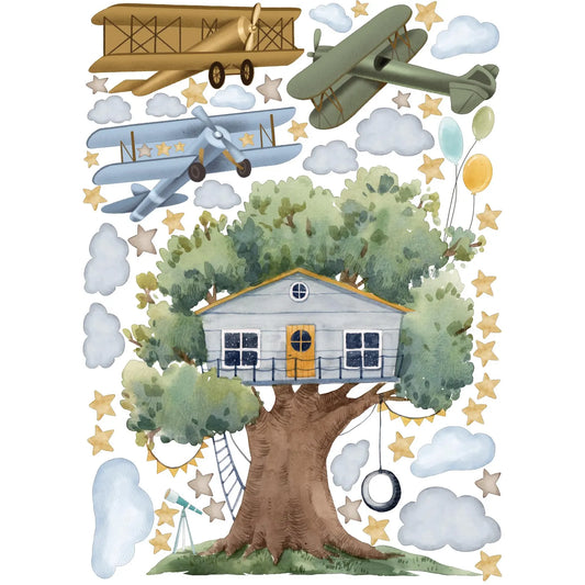 Tree House Wall Decal 1.3