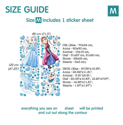 Frozen Wall Decal 1.3