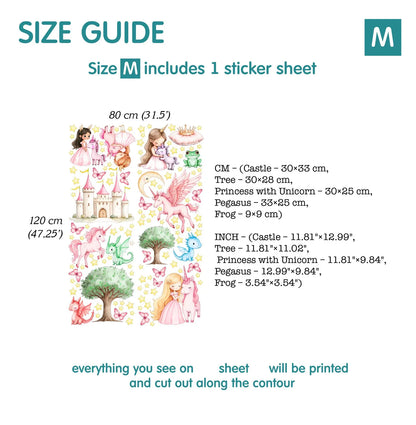 Princess Wall Decal 1.51