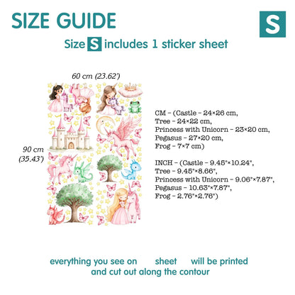 Princess Wall Decal 1.51