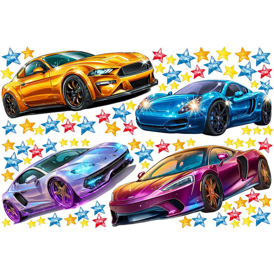 Cars Wall Decal 99.7