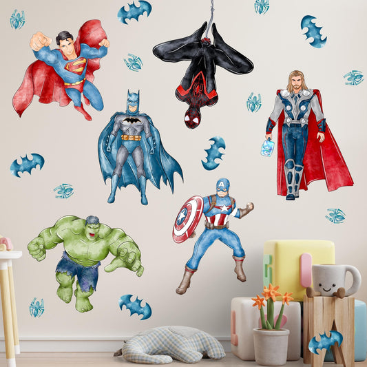 Superhero Wall Decal 1.16