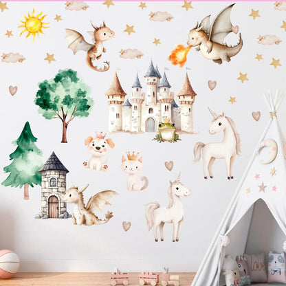 Dragons Wall decals 14.34