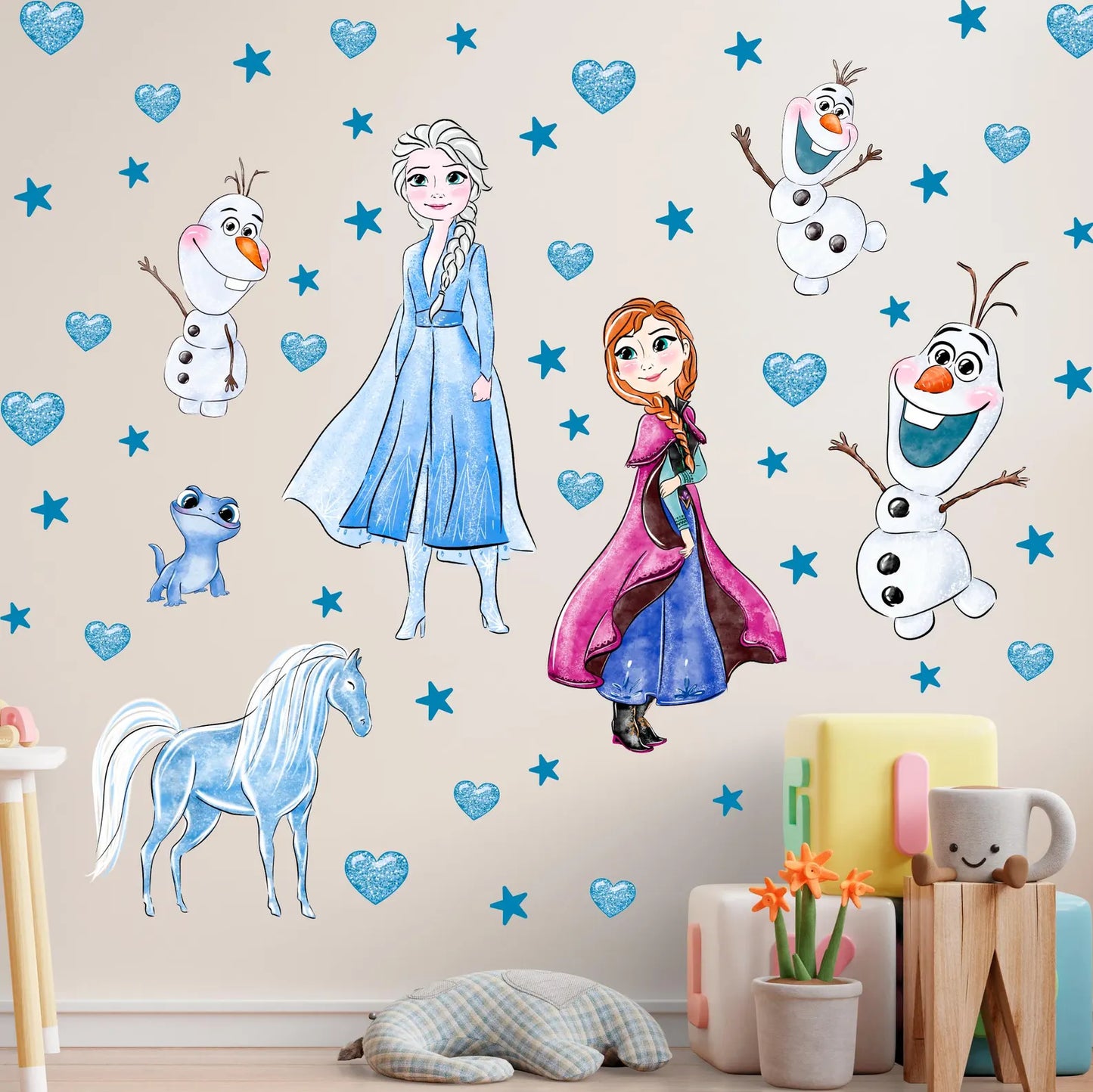 Frozen Wall Decal 1.3