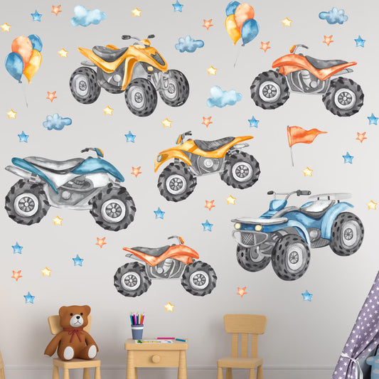 Motorcycle Wall Decals 4.1