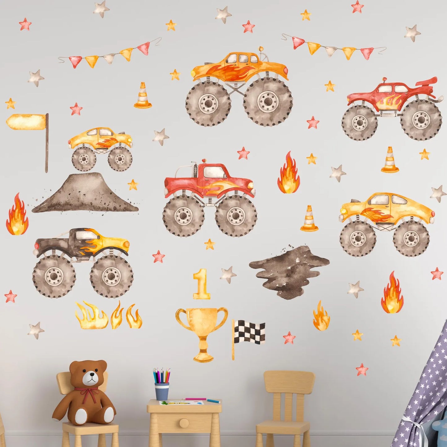 Cars Wall Decal 99.3