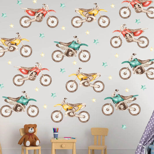 Motorcycle Wall Decals 4.2