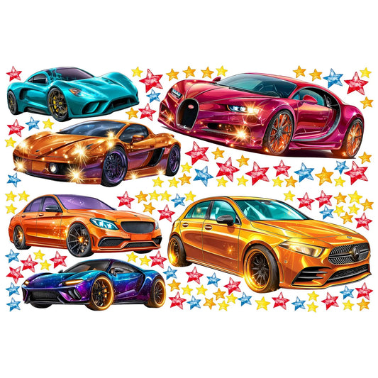 Cars Wall Decal 99.4