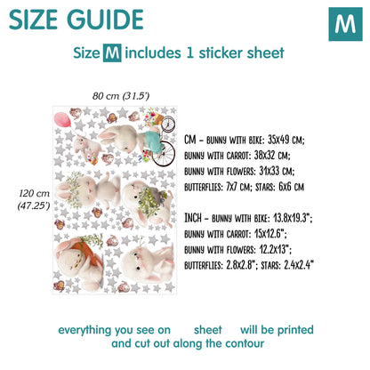 Bunnies Wall Decals 2.0