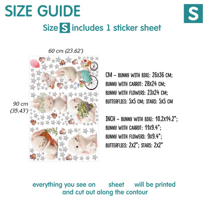 Bunnies Wall Decals 2.0