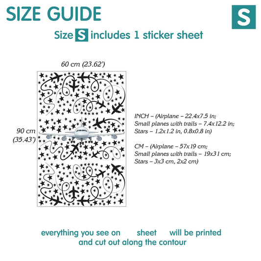 Airplane Wall Decals 1.17