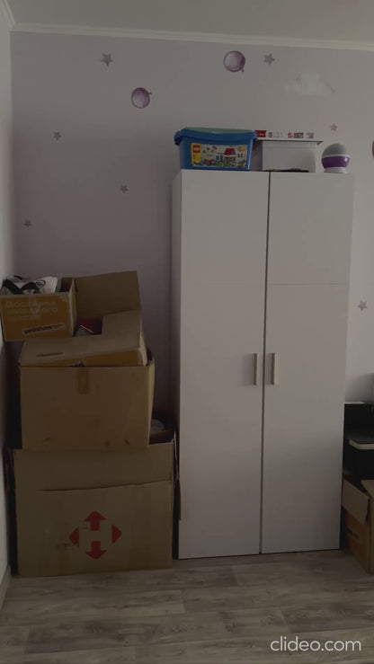 Bunnies Flying Wall Decals (purple)