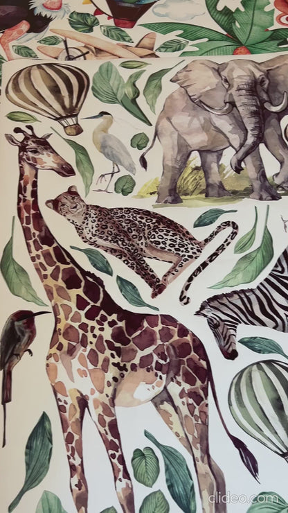 Africa Wall Decals 14.6