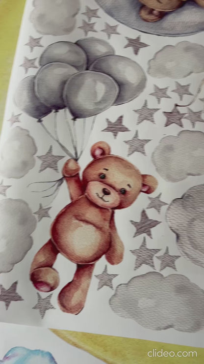 Teddy bears Wall Decals