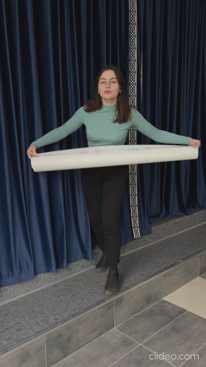 Bunnies Flying Wall Decals (colorful)